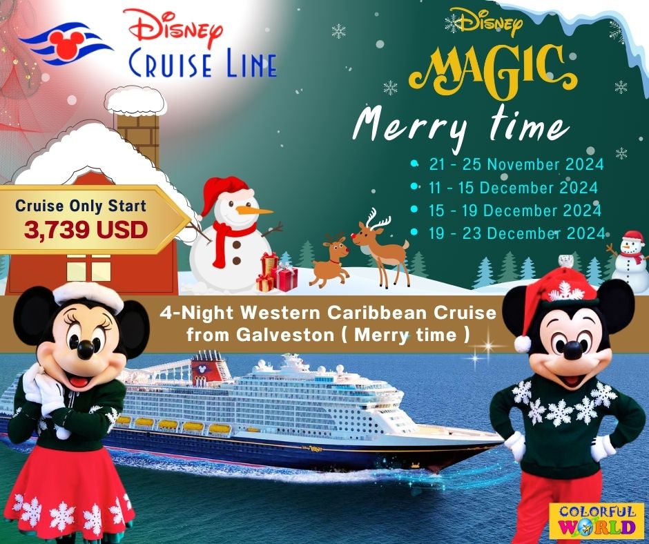 เรือ Disney Magic - Merry Time (4N - Western Caribbean Cruise from Galveston)
